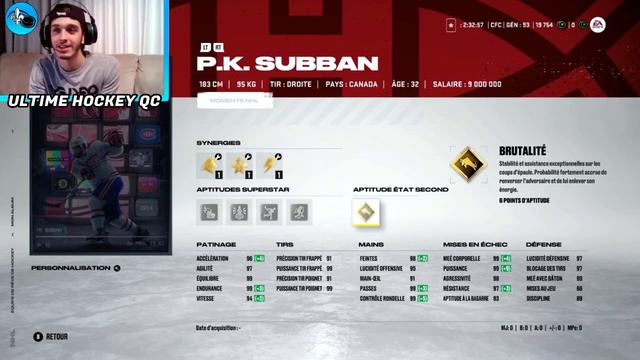 SEMAINE 2 DE L'ÉVÈNEMENT MOMENTS NHL 96 OVR! - NHL 22 QC смотреть онлайн