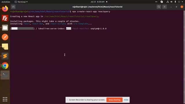 React Query Tutorial in Hindi #2 React Query Project Setup смотреть онлайн