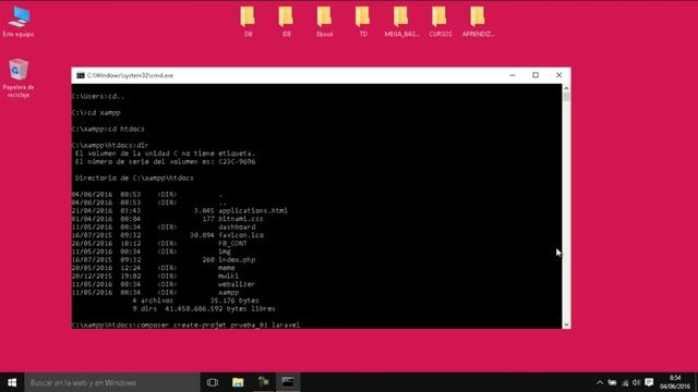 Instalación de Composer y Laravel смотреть онлайн