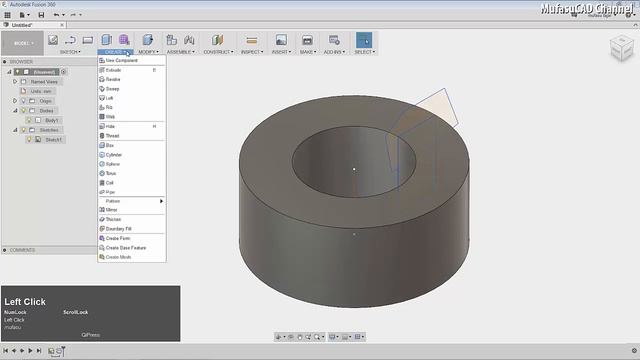 Fusion 360 How To Revolve смотреть онлайн