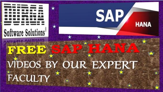 FREE SAP HANA Videos by our Expert Faculty in DURGASOFT !!!.. смотреть онлайн