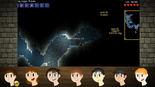 Terraria TC! Ep 3 The Ice Caves! смотреть онлайн