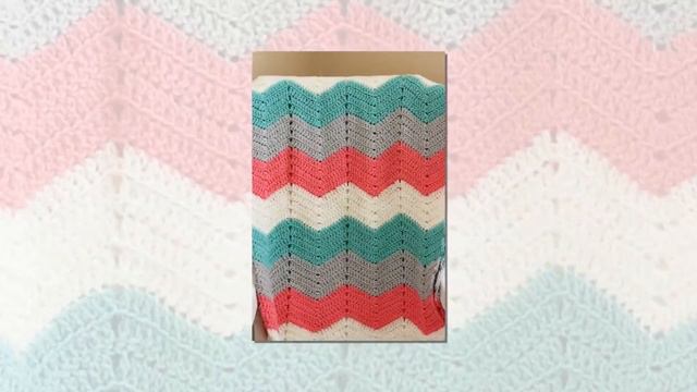 how to crochet a zig zag pattern blanket смотреть онлайн