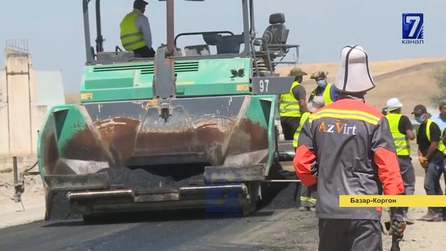 ОШ-БИШКЕК ЖОЛУНДА АСФАЛЬТ ТӨШӨӨ БАШТАЛДЫ смотреть онлайн