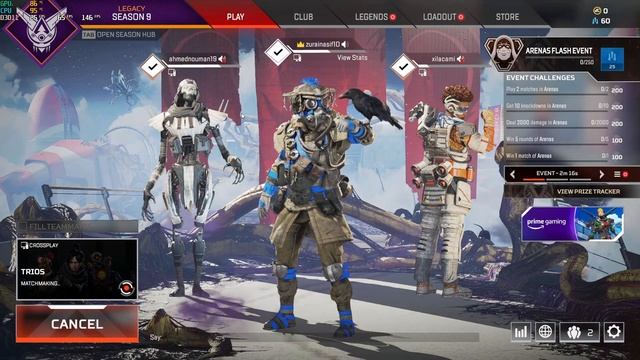 GTX 1650 M | Apex legends season 9 legacy FPS test смотреть онлайн