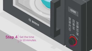 Быстрая установка микроволновки Bosch