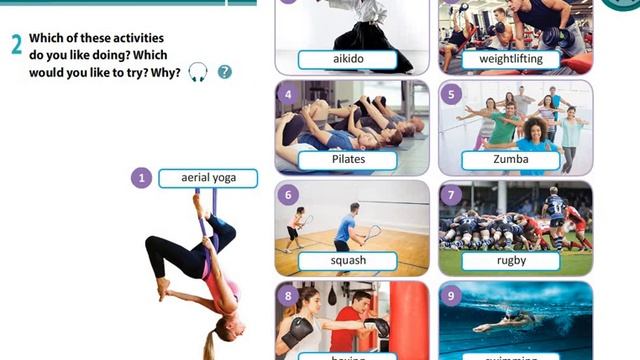 Excel 8th Grade  Module 4  Sport, Health And Exercise