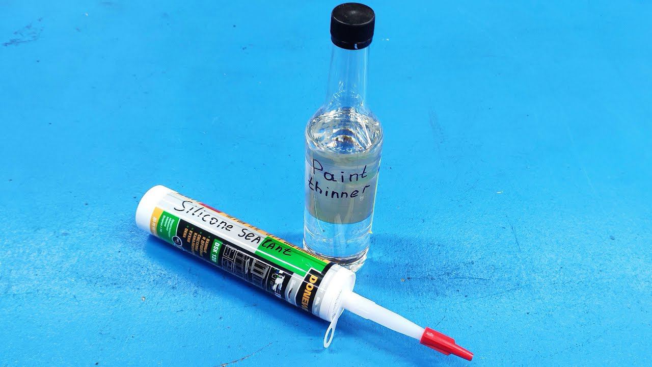 Я смешал силиконовый герметик и растворитель для краски! Результат просто великолепный смотреть онлайн