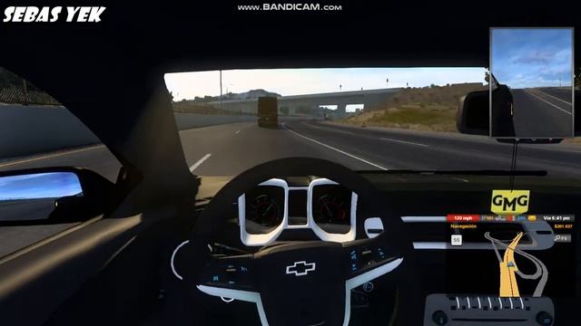 -12 AMERICAN TRUCK SIMULATOR alcansando altas velocidades alcanzmos las 169 mph en un camaro ZL1 смотреть онлайн