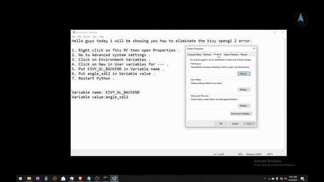 Kivy Fatal Error: Learn How To Eliminate Minimum OpenGl 2 Issues 100% смотреть онлайн