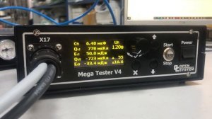 Mega Tester V4. Измерение полной Емкости, Енергии, Заряда в пьезокристале инжектора Сименс.