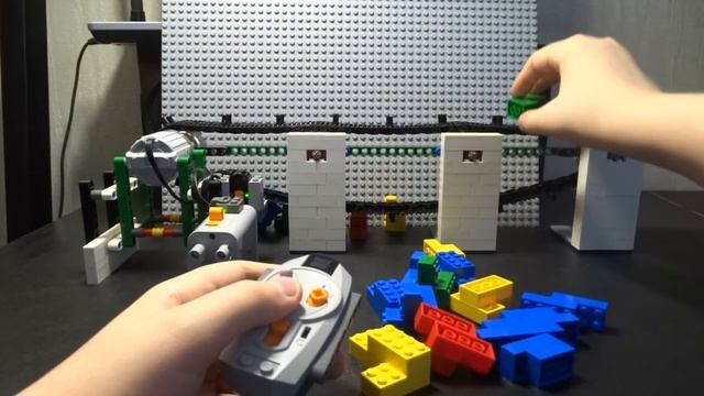 Конвейерная лента из LEGO смотреть онлайн