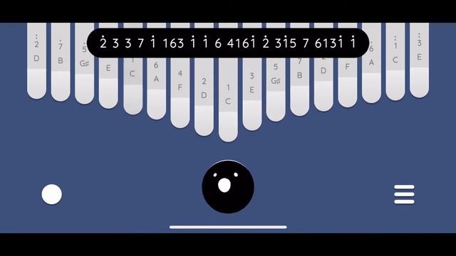 Sweet Dreams kalimba tabs смотреть онлайн