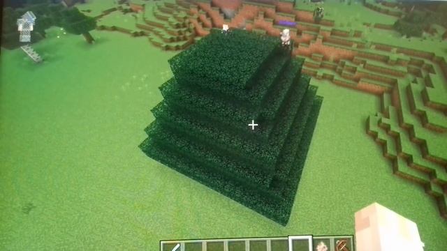 Minecraft программирование: Новогодняя елка, строит робот (Агент / Agent ) смотреть онлайн