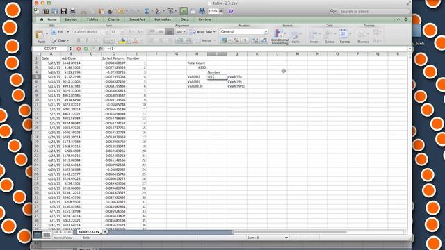 Calculating VAR and CVAR in Excel in Under 9 Minutes смотреть онлайн