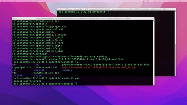 Configure Linux UF to send /var/log data off to Splunk смотреть онлайн