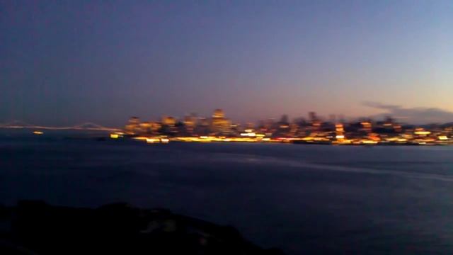 Alcatraz Island Night Tour Sunset - San Francisco - California смотреть онлайн