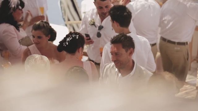 The BEST Wedding Video EVER! Our very Emotional Santorini Wedding at The Rocabella смотреть онлайн