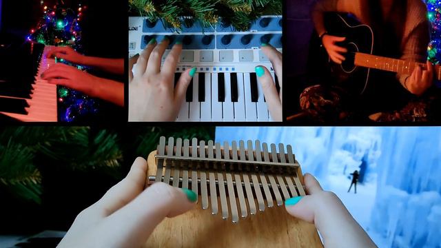 Lindsey Stirling - Crystallize cover (kalimba, piano, midi controller drums, guitar, domra) смотреть онлайн