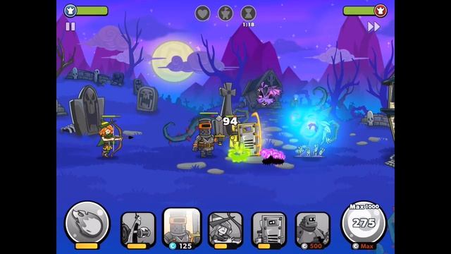 Tower Conquest Gameplay HD - Level 5 Walkthrough (iOS / Android) смотреть онлайн
