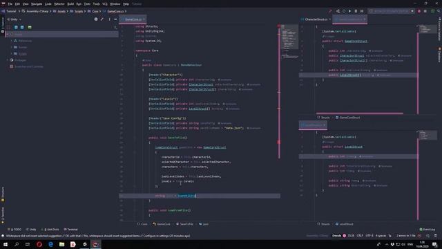 [UNITY] Сохранение и загрузка данных в игре. JSON. смотреть онлайн