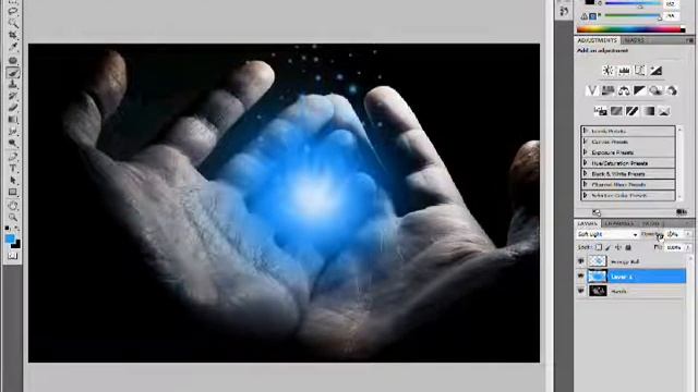 Adobe Photoshop CS5 Energy Ball смотреть онлайн