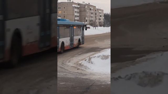 голубой лиаз с московской лапшой #автобус #россия #березники #пермь #транспорт #москва #мосгортранс