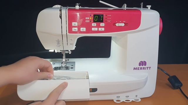 Bordadora y máquina de Coser Merritt Creativity wifi encendido y accesorios смотреть онлайн