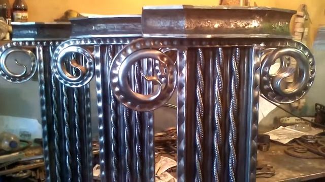 ХУДОЖЕСТВЕННАЯ КОВКА - стойки для палисадника смотреть онлайн