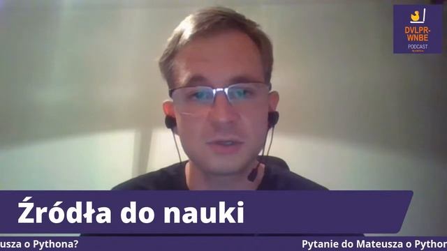 O Pythonie z Mateuszem Mazurkiem? смотреть онлайн