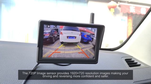 PARKVISION AHD Digital Wireless License Plate Backup Camera kit with 5" IPS Screen Monitor смотреть онлайн