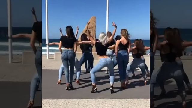 SARA LÓPEZ CON SU LADIES TEAM BAILANDO #KIZOMBA смотреть онлайн