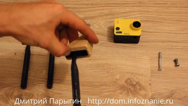 Лайфхак: Самодельный мини штатив для экшн камеры из бритв смотреть онлайн