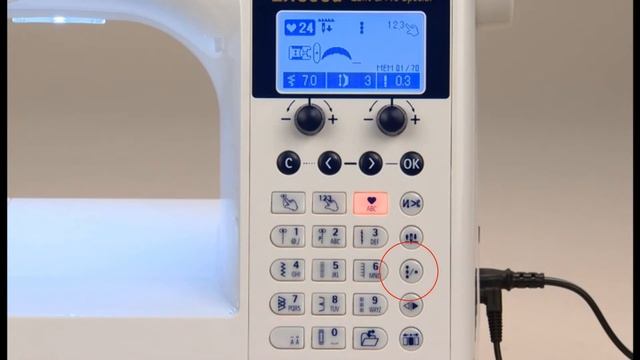 Декоративные стежки JUKI HZL-F600 смотреть онлайн