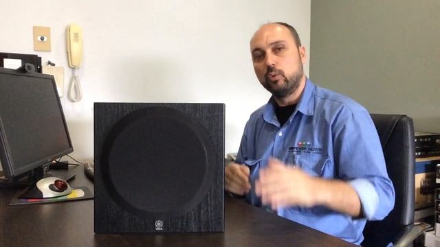 subwoofer yamaha ativo YST SW012 unboxing e review griffeht HD смотреть онлайн