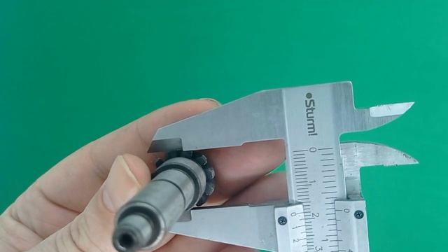 Вал-шестерня перфоратора Sturm RH2517 (d19; h56 мм; 11 зуб) смотреть онлайн