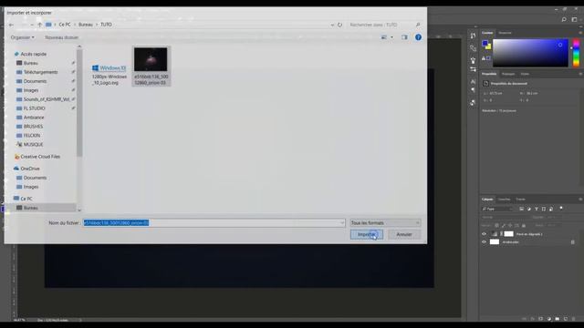 Créer un fond d'écran Windows avec Photoshop [TUTO FR] смотреть онлайн