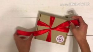 Как завязать бант на коробке? ??