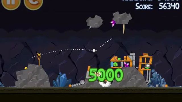 Angry Birds 17-12 Mine and Dine 3 stars walkthrough Theme 17 level 17-12 Gameplay Tutorial смотреть онлайн