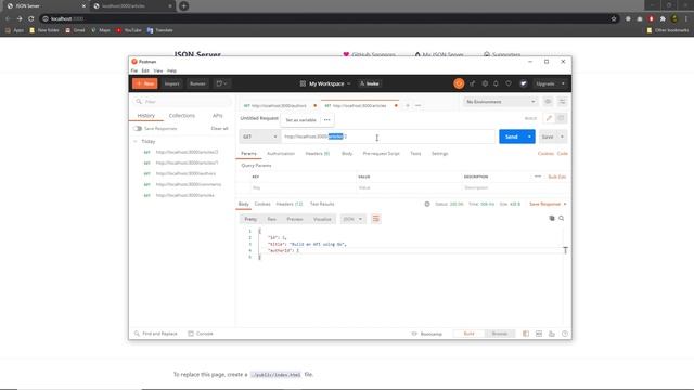 What is JSON Server? with Example - Beginner Tutorial смотреть онлайн