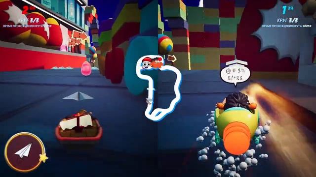 Кооперативное прохождение RACE WITH RYAN Королевская гонка смотреть онлайн