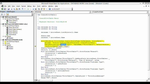 Simple VBA Fixes for Excel PivotTable Macros смотреть онлайн