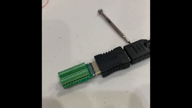 How to easily repair a broken HDMI cable adapter #HDMI #cctv смотреть онлайн