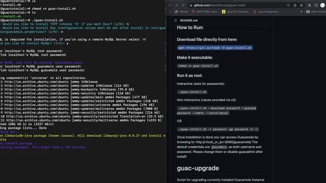 Installing Apache Guacamole on Ubuntu and Debian смотреть онлайн