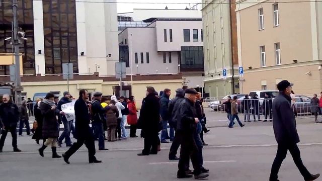Марш предателей (шествие 15 марта 2014 «Против воссоединения Крыма с Россией») ч.2 смотреть онлайн