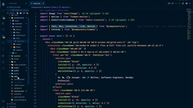 Portfolio website walk through for Next.js / Tailwind / TypeScript смотреть онлайн