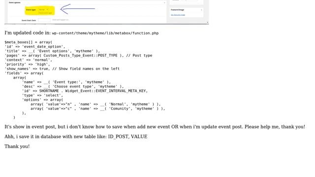 Wordpress: Add option in th event calendar (2 Solutions!!) смотреть онлайн