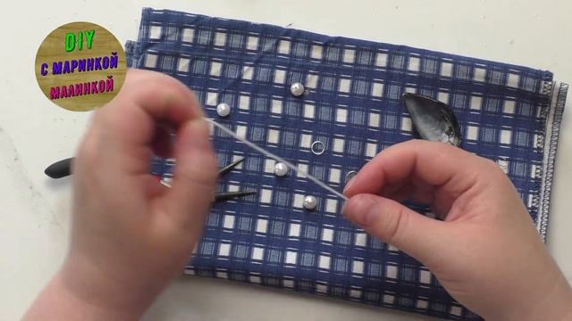 Набор бижутерии из ракушек. DIY с Маринкой-Малинкой смотреть онлайн
