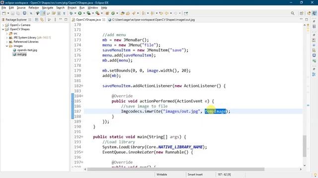 java: draw polygon and add text on images with opencv || OpenCV || Java || eclipse || swing смотреть онлайн