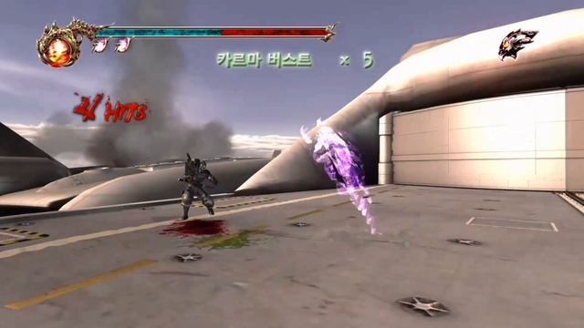 Ninja Gaiden 2. True dragon sword Combo. смотреть онлайн